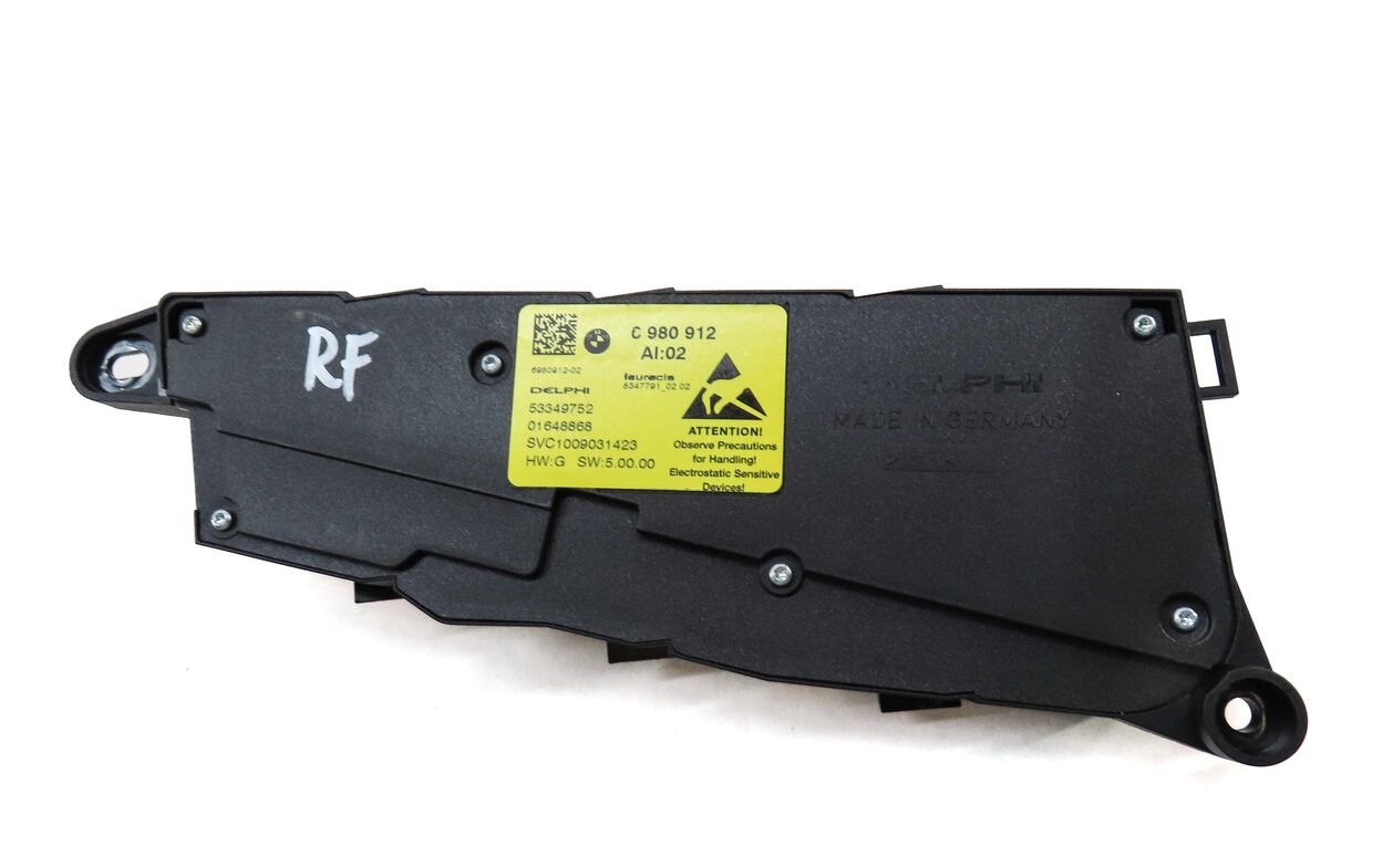 Thumbnail 4: 2011 BMW X5 (E70) FRONT RIGHT PASSENGER SEAT MEMORY ADJUST SWITCH (BLACK)