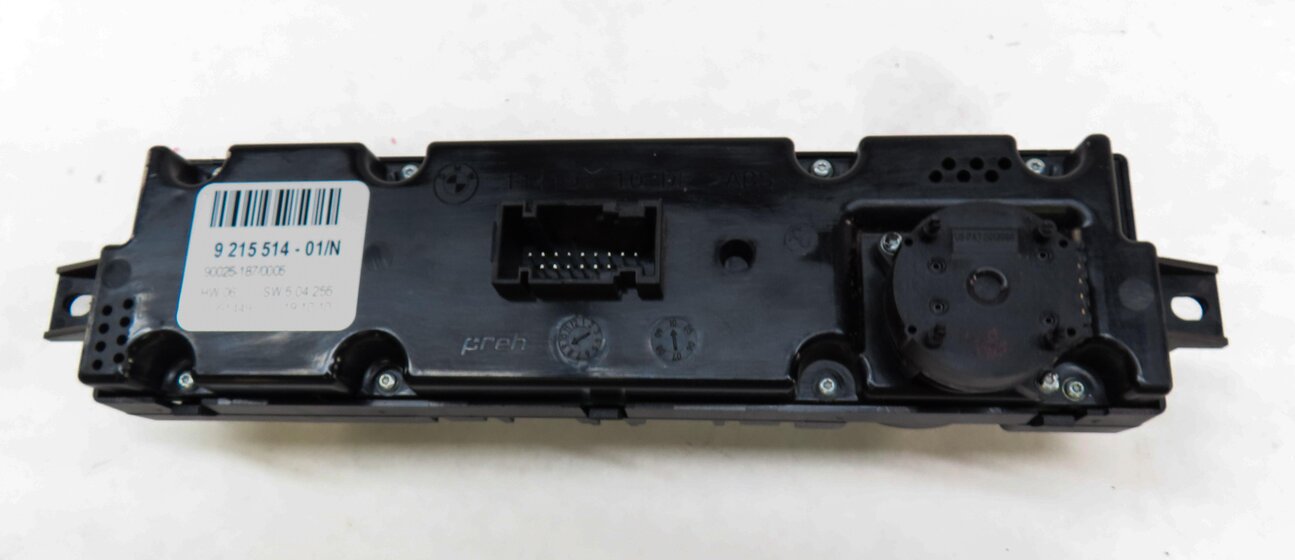 Thumbnail 5: 2007-2013 BMW X5 (E70) REAR HEATER A/C CLIMATE TEMPERATURE CONTROL PANEL