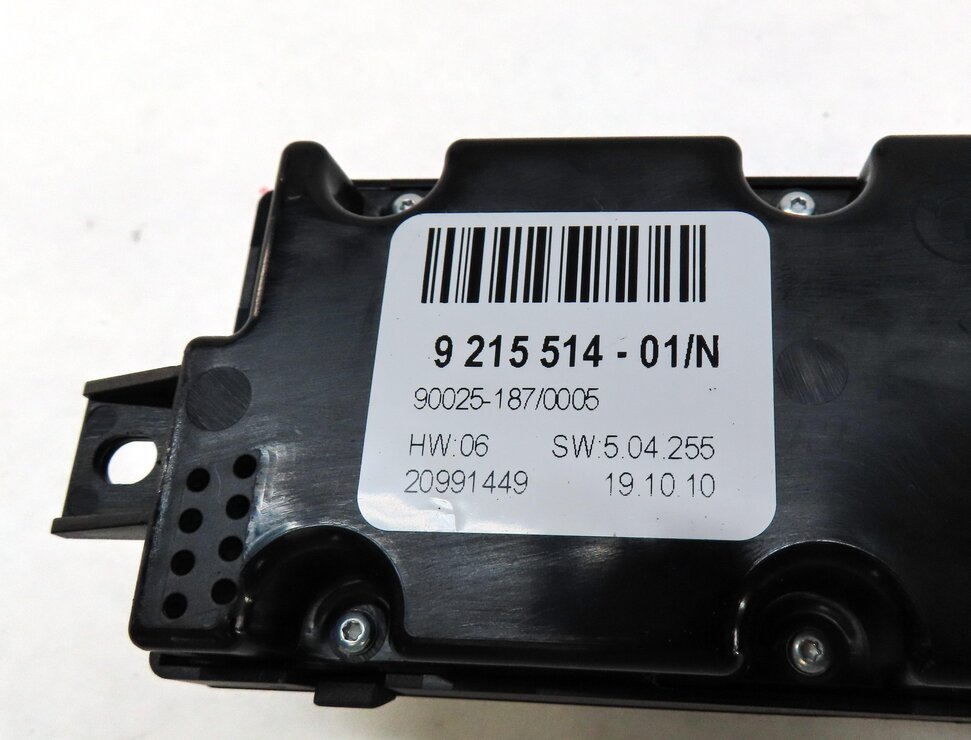 Thumbnail 6: 2007-2013 BMW X5 (E70) REAR HEATER A/C CLIMATE TEMPERATURE CONTROL PANEL