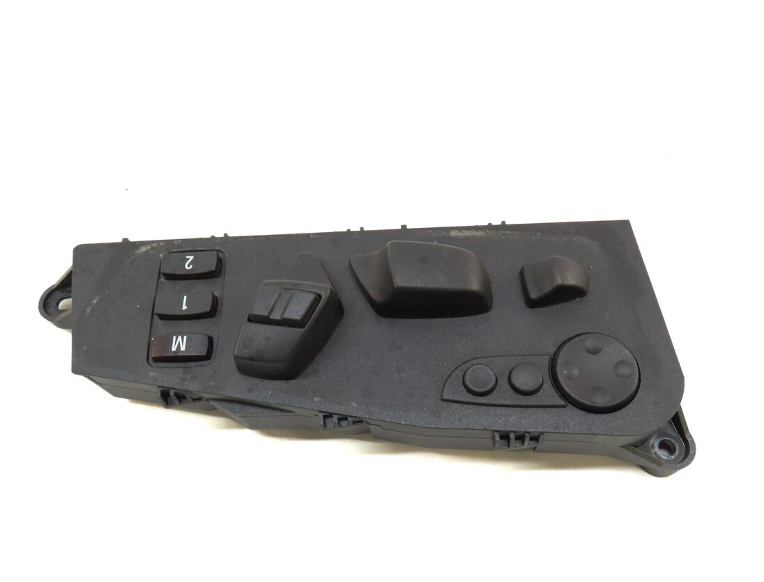Thumbnail 3: 2011 BMW X5 (E70) FRONT LEFT DRIVER SEAT MEMORY ADJUST ADJUSTMENT SWITCH (BLACK)