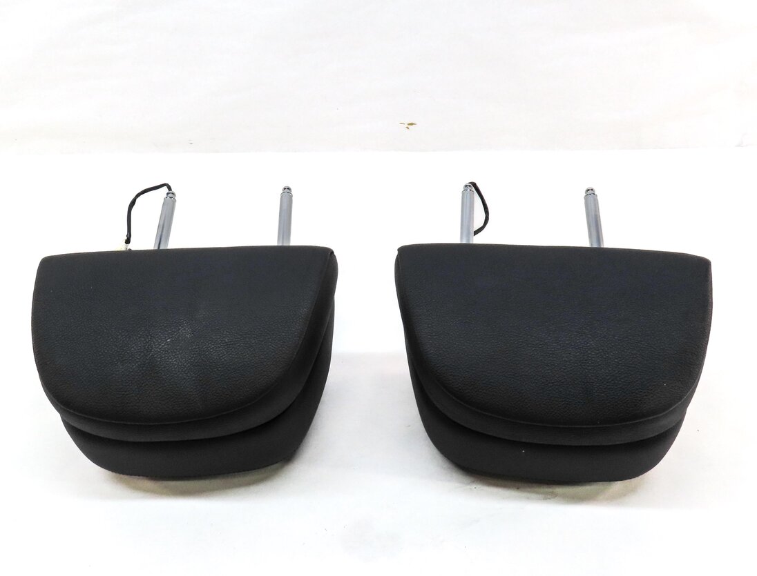 Thumbnail 3: 10-14 BMW X5 X6 (E70 E71) FRONT LEFT & RIGHT SEAT ACTIVE HEADREST SET (BLACK)