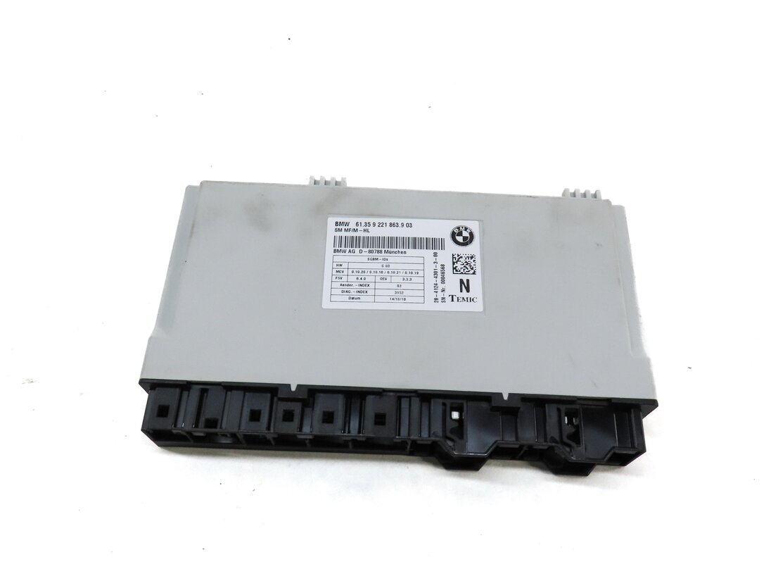 Thumbnail 2: 2011-2014 BMW X5 X5M X6 X6M (E70 E71) FRONT COMFORT SEAT CONTROL MODULE