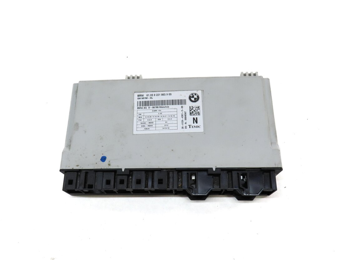 Thumbnail 2: 2011-2014 BMW X5 X5M X6 X6M (E70 E71) FRONT COMFORT SEAT CONTROL MODULE