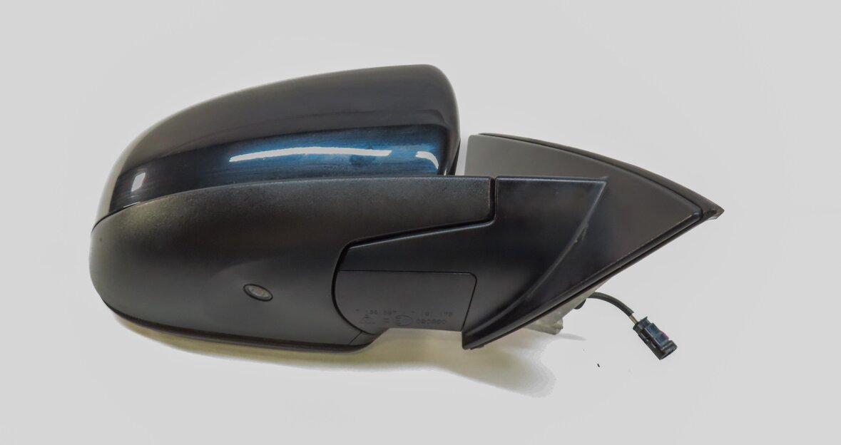 Thumbnail 6: 2010-2013 BMW X5 (E70) RIGHT P-FOLD AUTODIM CAMERA HEATED DOOR MIRROR (BLACK)