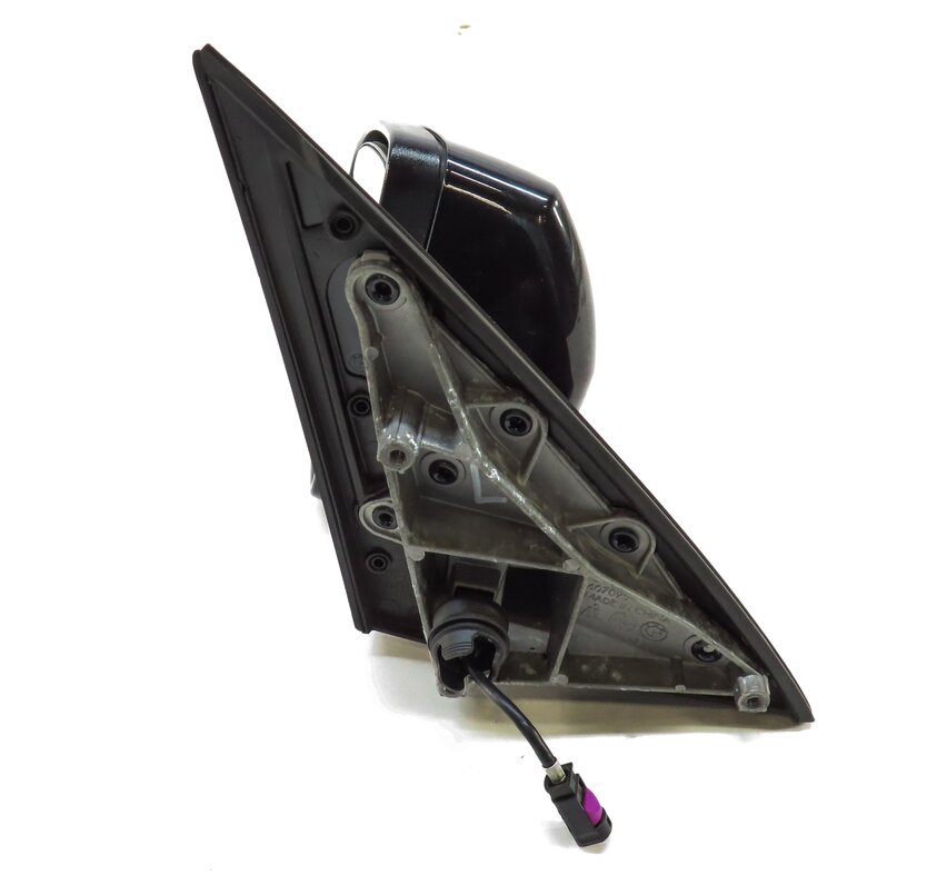 Thumbnail 4: 2010-2013 BMW X5 (E70) LEFT P-FOLD AUTODIM CAMERA HEATED DOOR MIRROR (BLACK)