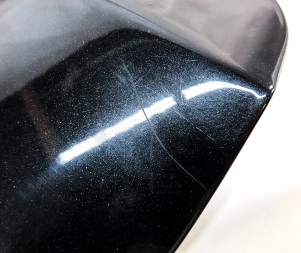 Thumbnail 5: 07-13 BMW X5 (E70) FUEL TANK DOOR LID COVER TRIM (BLACK SAPPHIRE METALLIC 475)