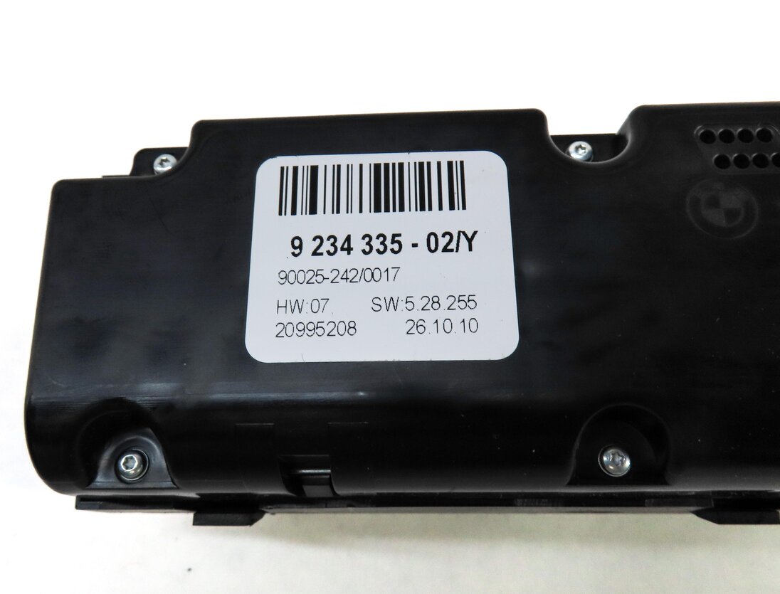 Thumbnail 6: 07-14 BMW X5 X5M X6 X6M (E70 E71) FRONT TEMPERATURE CLIMATE CONTROL (4-ZONE)
