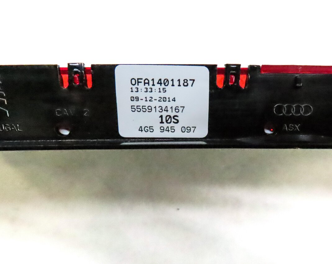 Thumbnail 6: 2015 AUDI A3 (8V) REAR 3rd THIRD BRAKE LIGHT STOP SIGNAL LAMP
