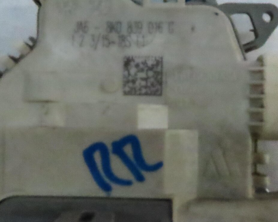 Thumbnail 6: 10-18 AUDI A3 A4 A8 Q3 Q5 S3 S4 SQ5 S8 (B8 D4 4H 8K 8R 8V) RIGHT REAR DOOR LATCH