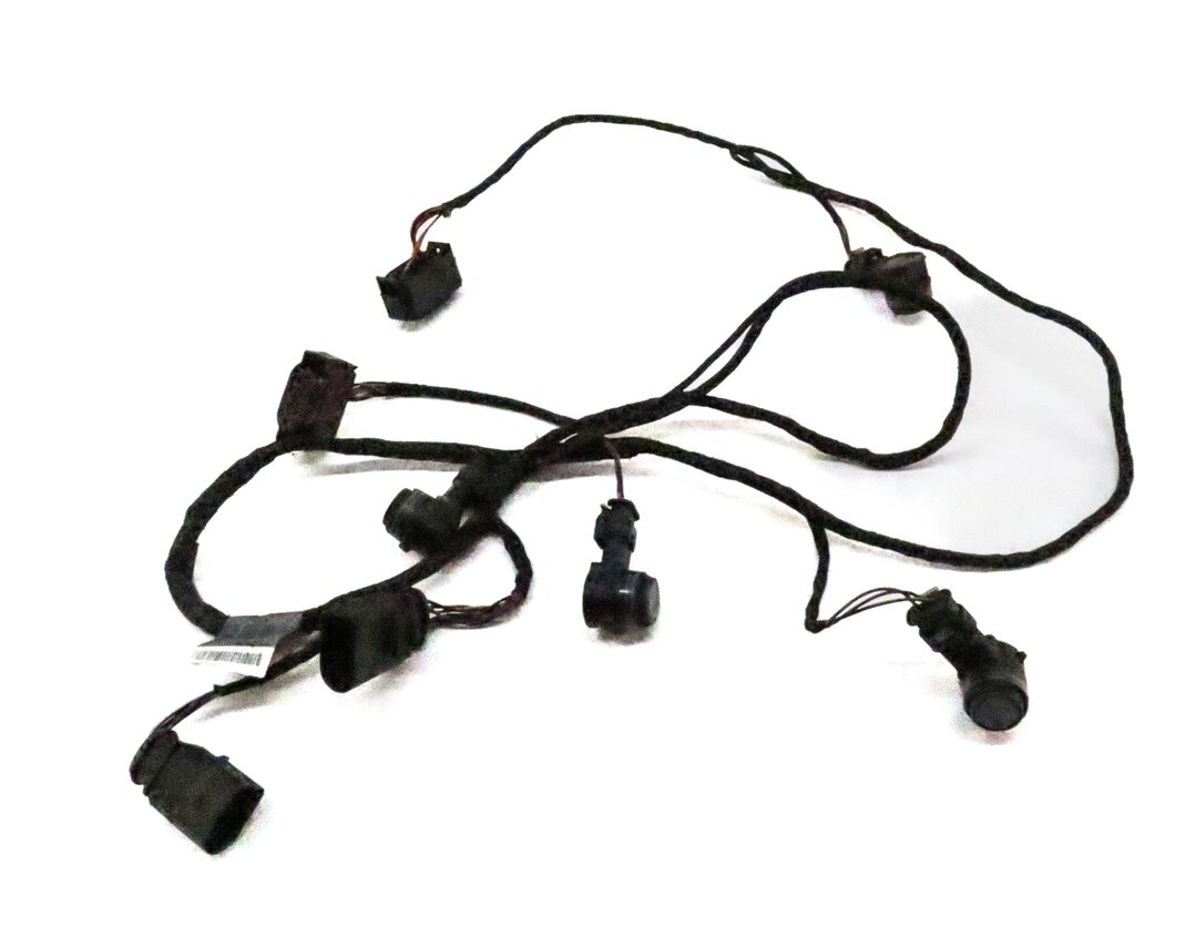 Thumbnail 3: 2015 AUDI A3 (8V) REAR PDC PARK ASSIST SENSOR SET w/ HARNESS (MONSOON GRAY 0C)