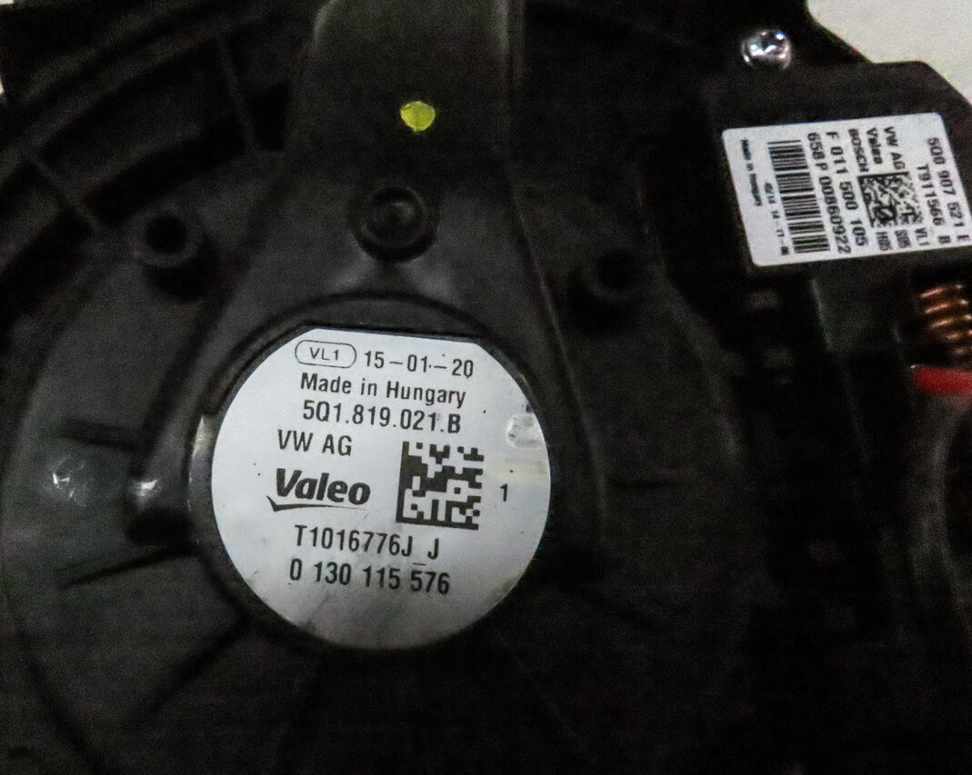 Thumbnail 5: 2015-2018 VW GOLF GTI / AUDI A3 S3 RS3 (8V) FRONT HEATER A/C BLOWER FAN MOTOR