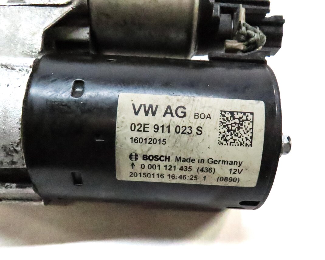 Thumbnail 6: 2012-2017 VW BEETLE GOLF JETTA AUDI A3 S3 TT (8V MK3) 1.8L / 2.0T STARTER MOTOR