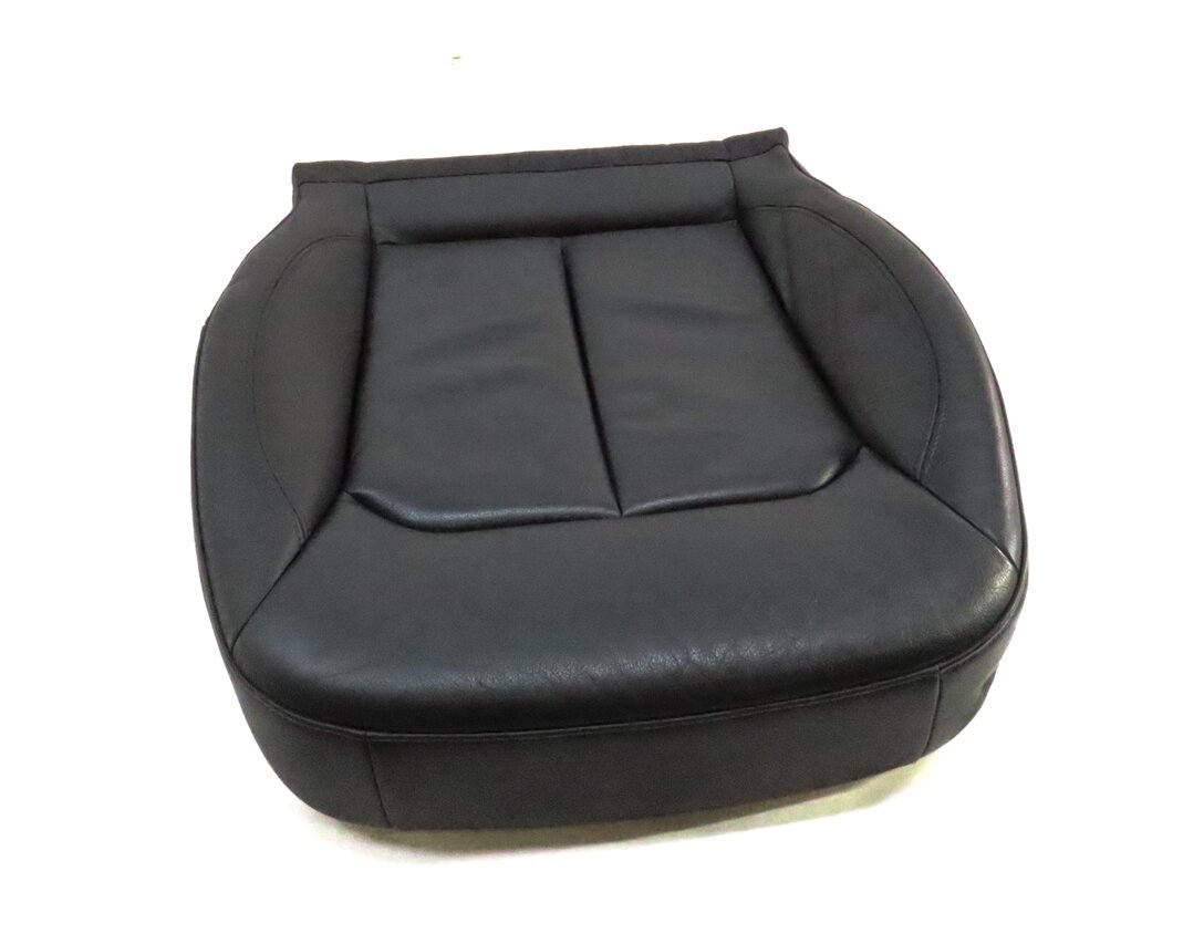 2015 AUDI A3 (8V) FRONT LEFT DRIVER LOWER BOTTOM SEAT CUSHION (BLACK FZ)