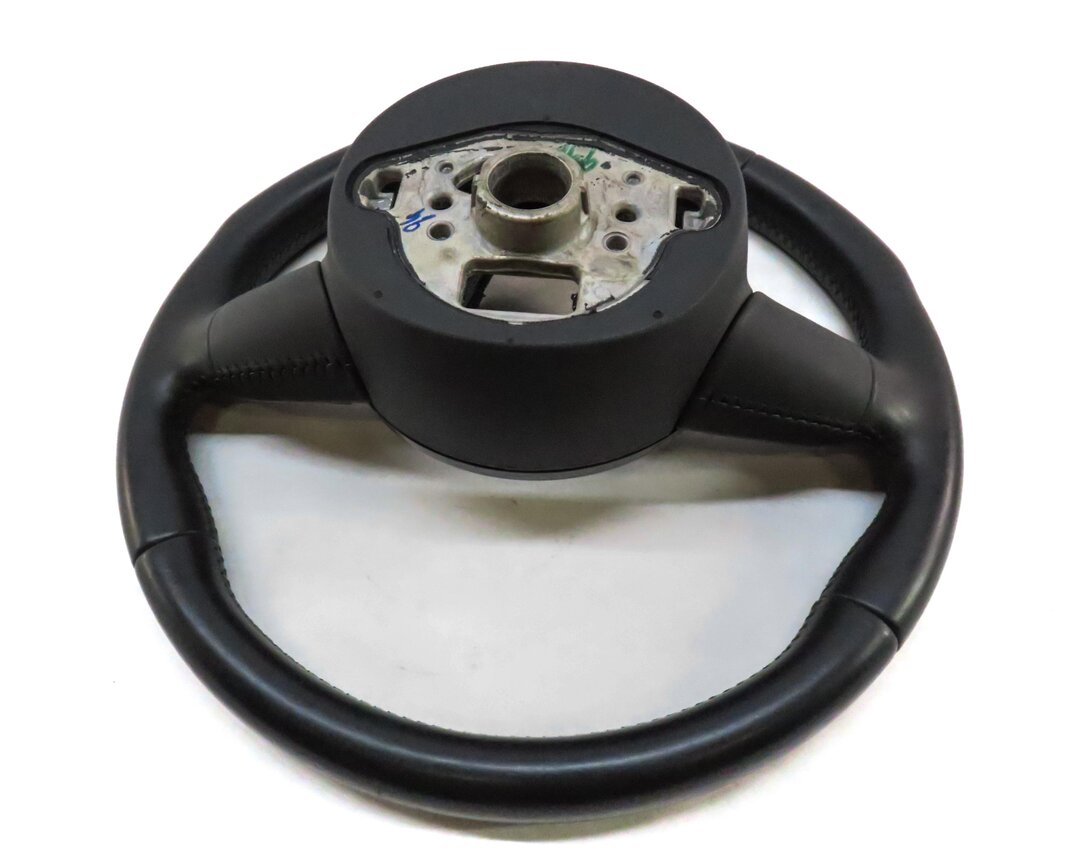 Thumbnail 5: 15-16 AUDI A3 (8V) LEFT DRIVER 3-SPOKE SPORT STEERING WHEEL w/ SWITCHES (BLACK)