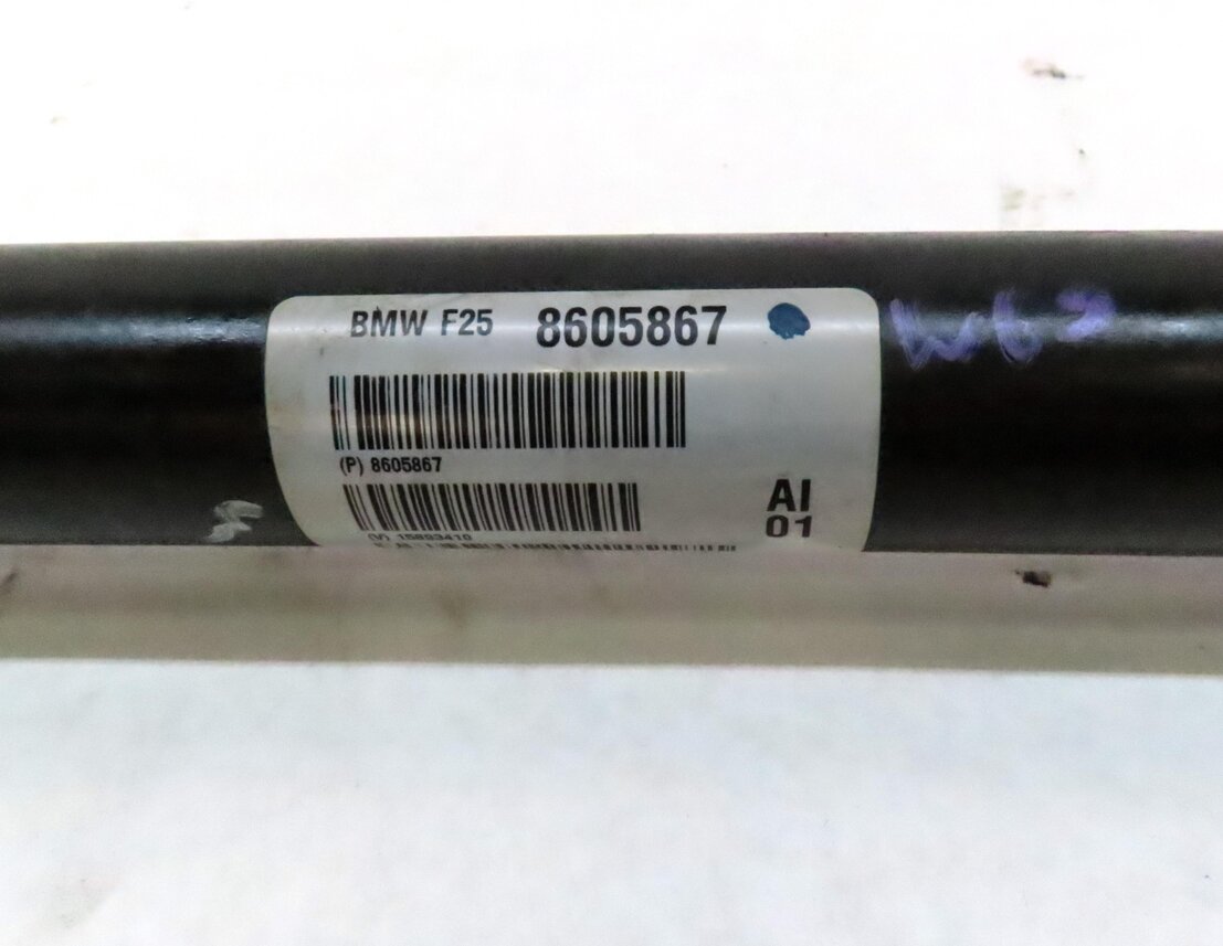 Thumbnail 4: 2011-2018 BMW X3 X4 (F25 F26) FRONT DRIVESHAFT DRIVELINE DRIVE LINE SHAFT