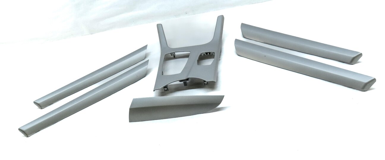 Thumbnail 2: 2014 BMW X3 (F25) FRONT REAR LEFT RIGHT INTERIOR TRIM SET (SATIN SILVER 4CG)