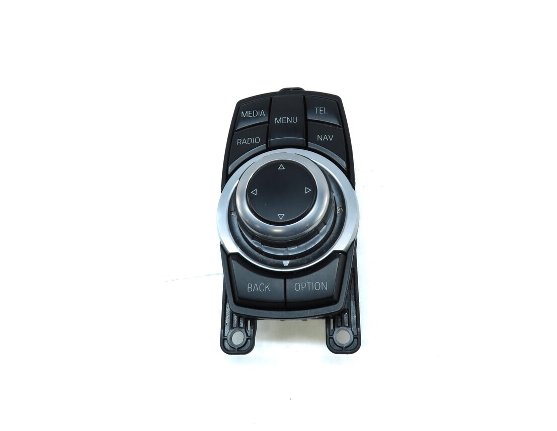 Thumbnail 3: 2014 BMW X3 (F25) CENTER CONSOLE I-DRIVE NAVIGATION RADIO MEDIA CONTROL KNOB