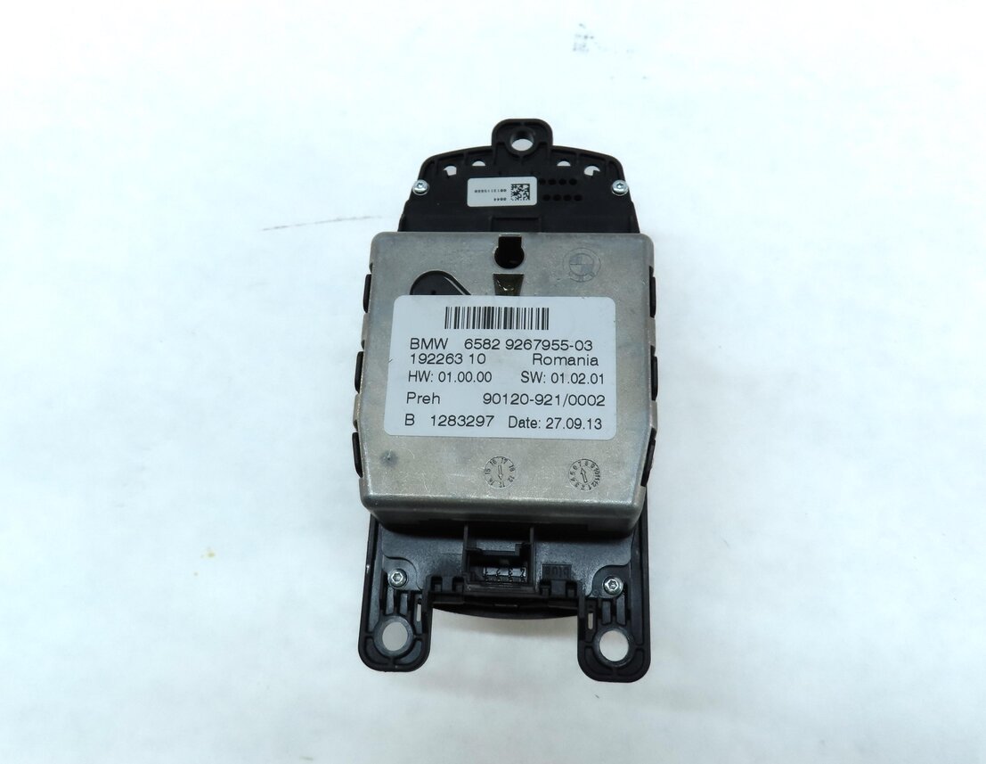 Thumbnail 6: 2014 BMW X3 (F25) CENTER CONSOLE I-DRIVE NAVIGATION RADIO MEDIA CONTROL KNOB