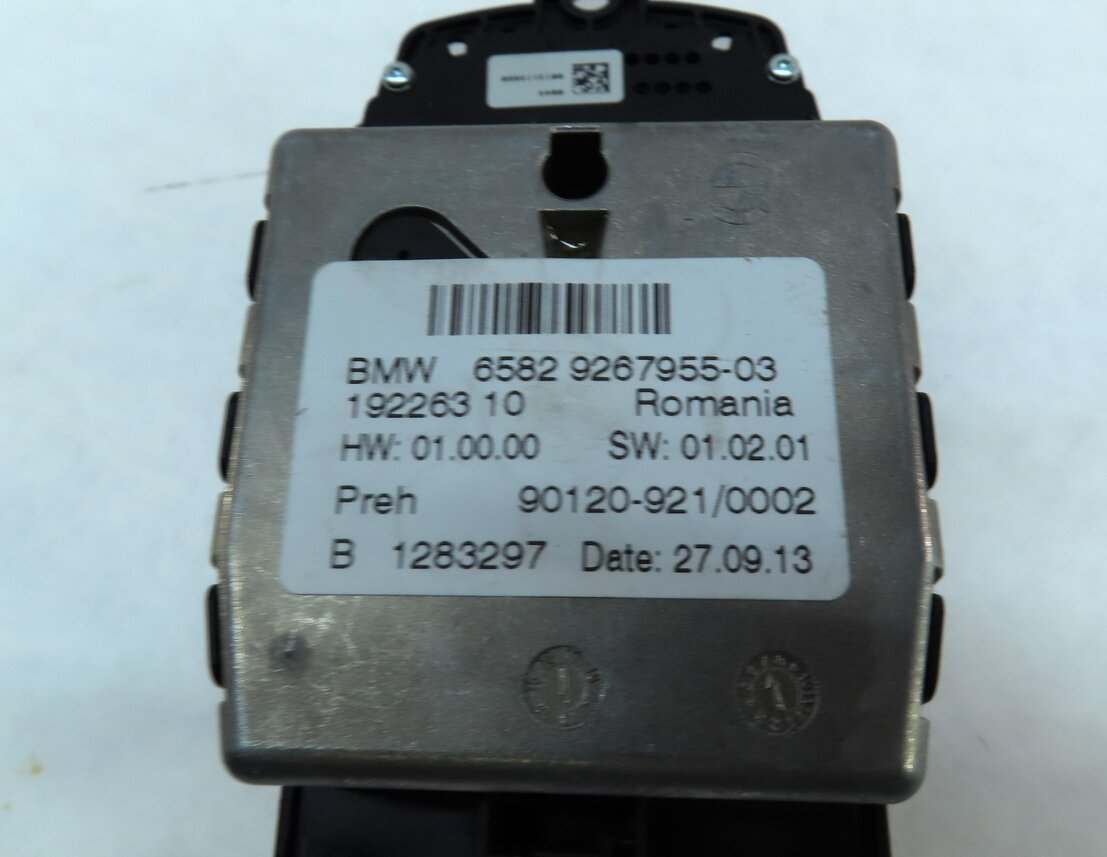 Thumbnail 7: 2014 BMW X3 (F25) CENTER CONSOLE I-DRIVE NAVIGATION RADIO MEDIA CONTROL KNOB