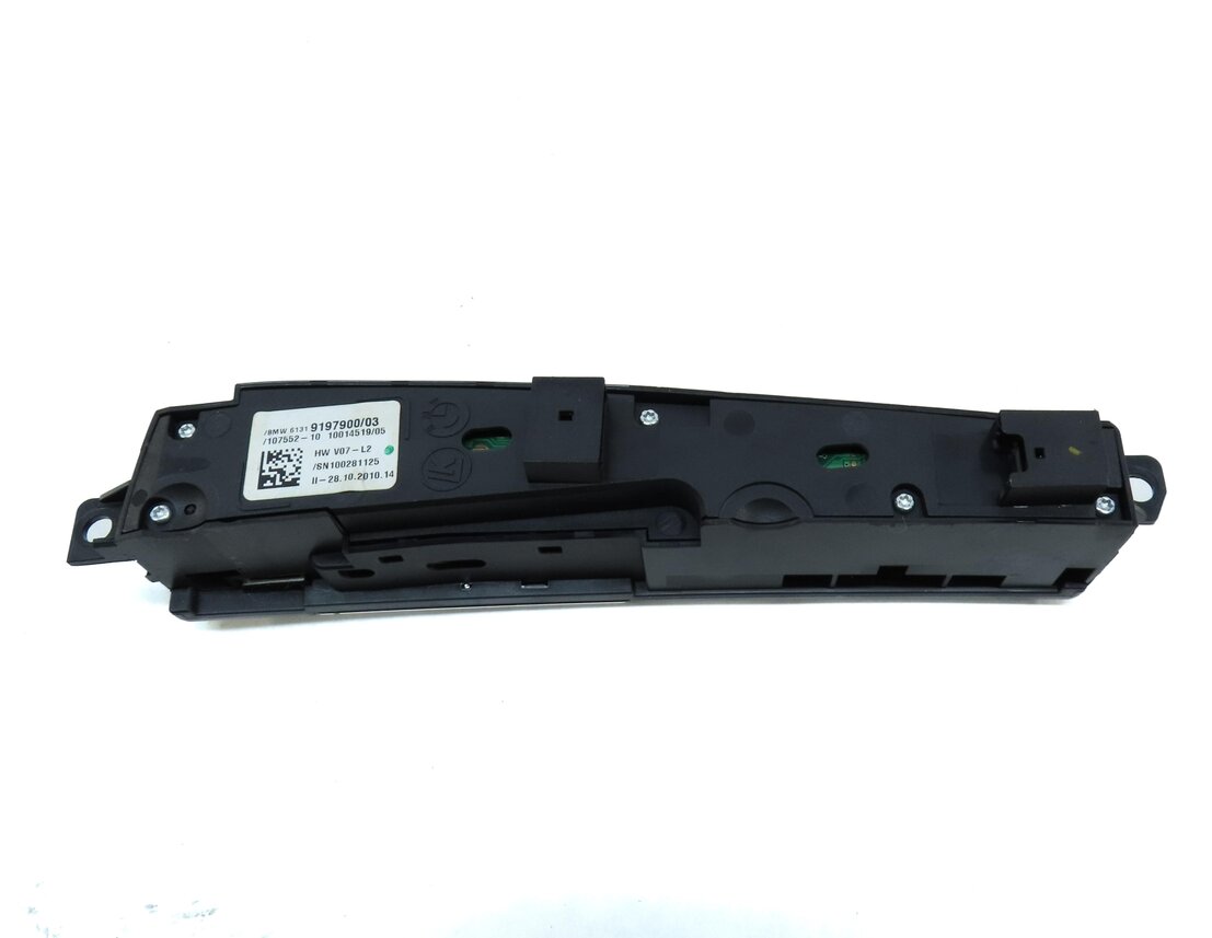 Thumbnail 4: 2014 BMW X3 F25 CENTER CONSOLE TRACTION CONTROL SWITCH BUTTON PANEL w/o ECO PRO