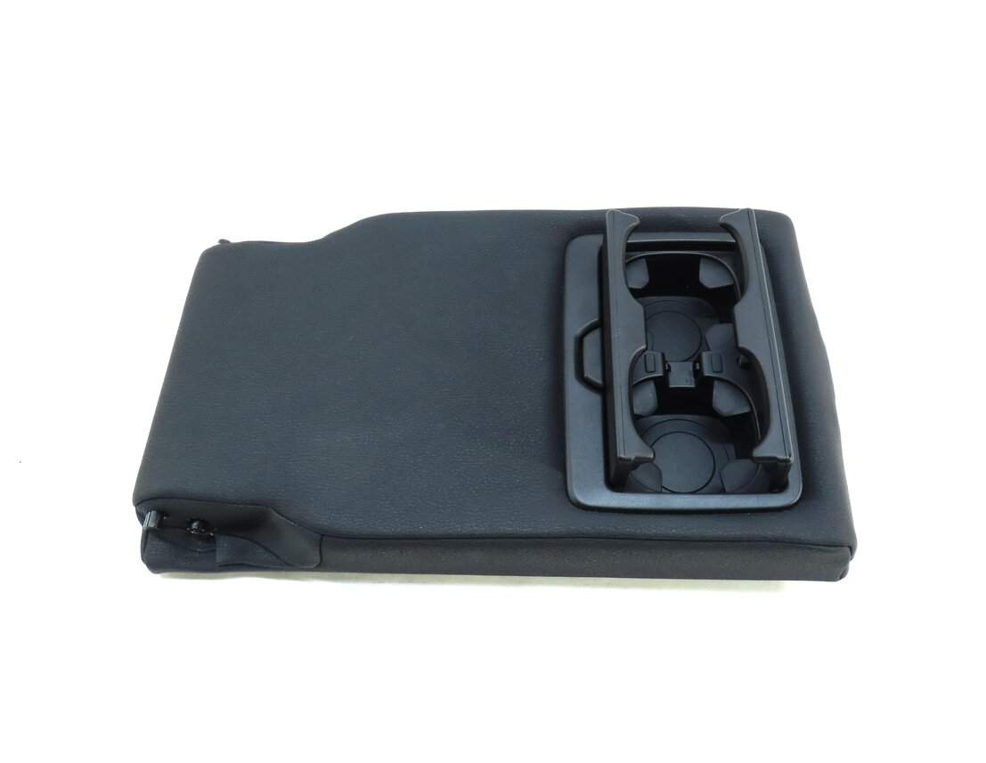 Thumbnail 4: 11-17 BMW X3 X4 (F25 F26) REAR SEAT CENTER CONSOLE ARMREST CUPHOLDER (BLACK)