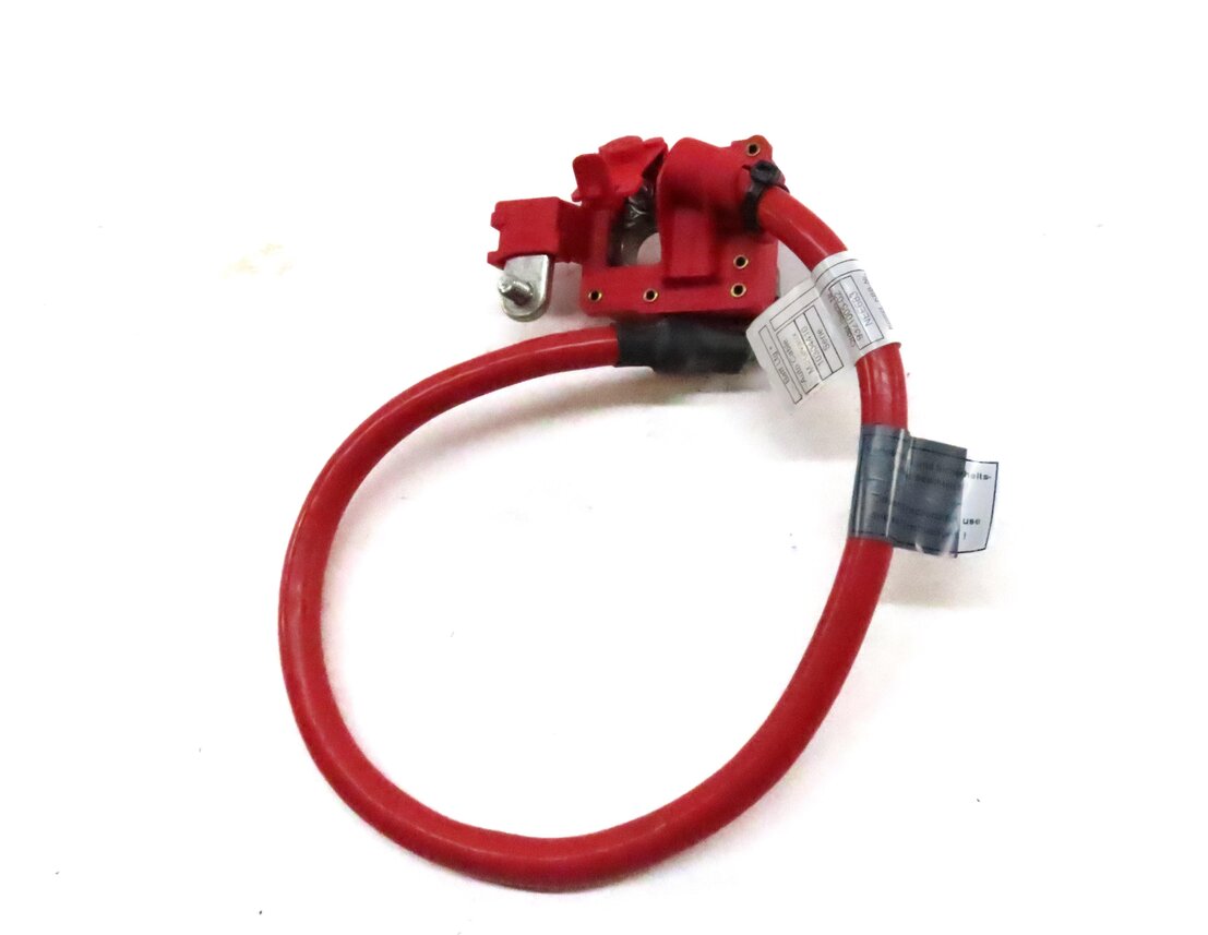 Thumbnail 3: 2014 BMW X3 (F25) POSITIVE BATTERY CABLE w/ BLOWOUT FUSE (RED) 61129321005