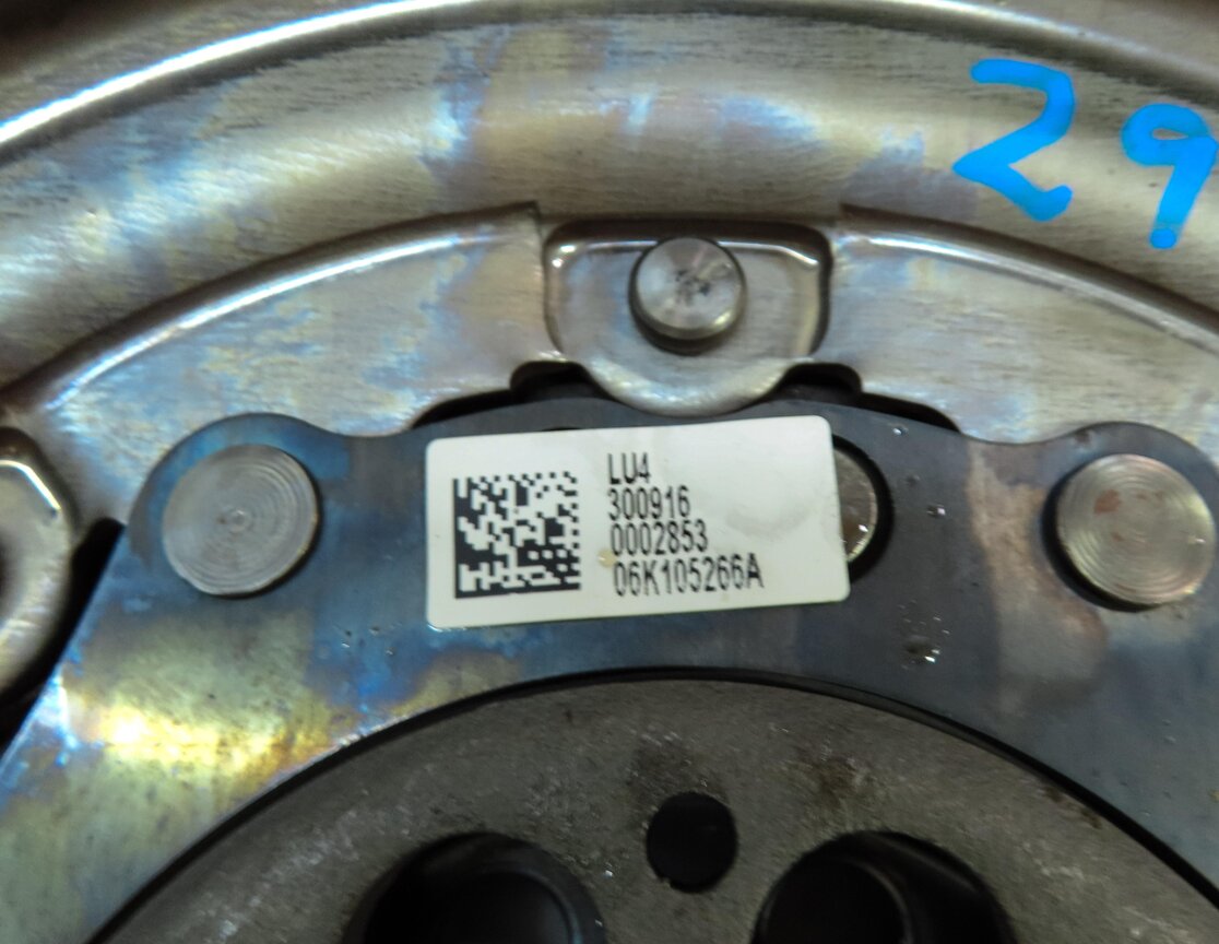 Thumbnail 6: 17-18 AUDI A3 (8V) 2.0L TURBO AUTO AWD SFY TRANSMISSION DUAL MASS FLYWHEEL