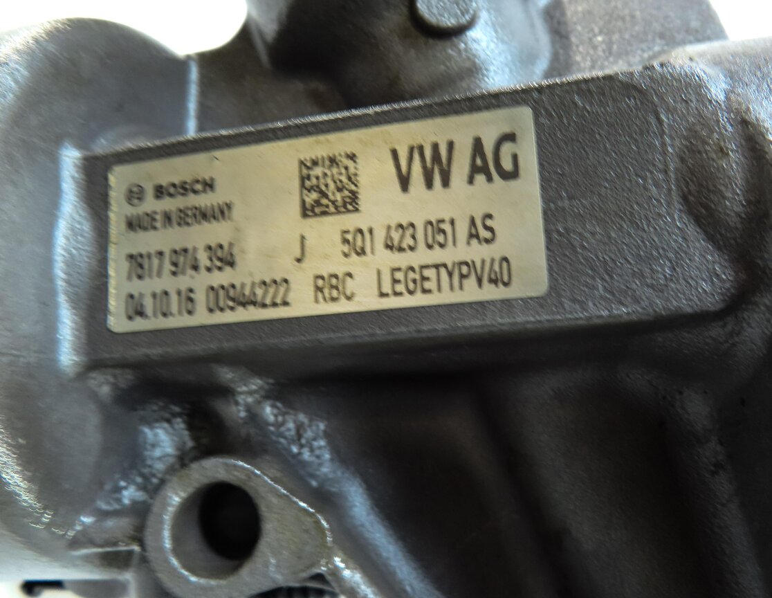 Thumbnail 5: 2015-2019 VW GOLF - AUDI A3 (8V 8VF) ELECTRIC POWER STEERING GEAR RACK & PINION