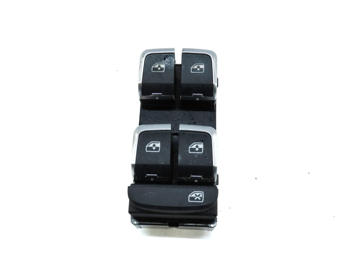 Thumbnail 3: 17-19 AUDI A3 S3 RS3 (8V 8Y) FRONT LEFT DRIVER DOOR MASTER WINDOW SWITCH (BLACK)