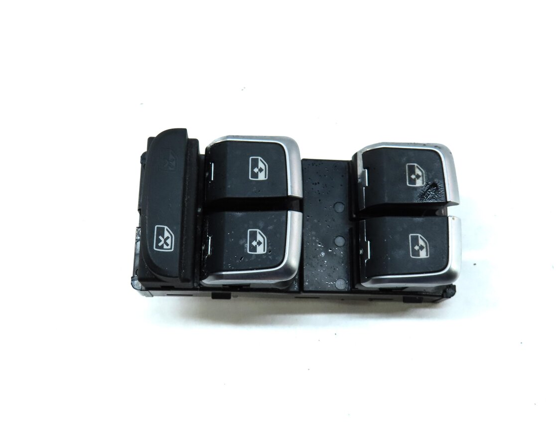Thumbnail 4: 17-19 AUDI A3 S3 RS3 (8V 8Y) FRONT LEFT DRIVER DOOR MASTER WINDOW SWITCH (BLACK)