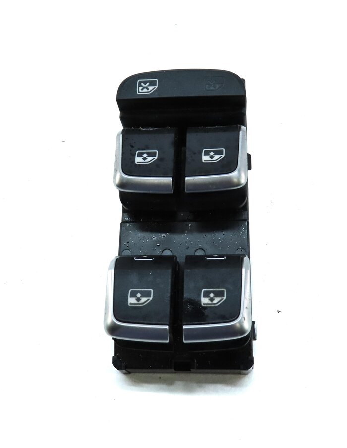 Thumbnail 5: 17-19 AUDI A3 S3 RS3 (8V 8Y) FRONT LEFT DRIVER DOOR MASTER WINDOW SWITCH (BLACK)