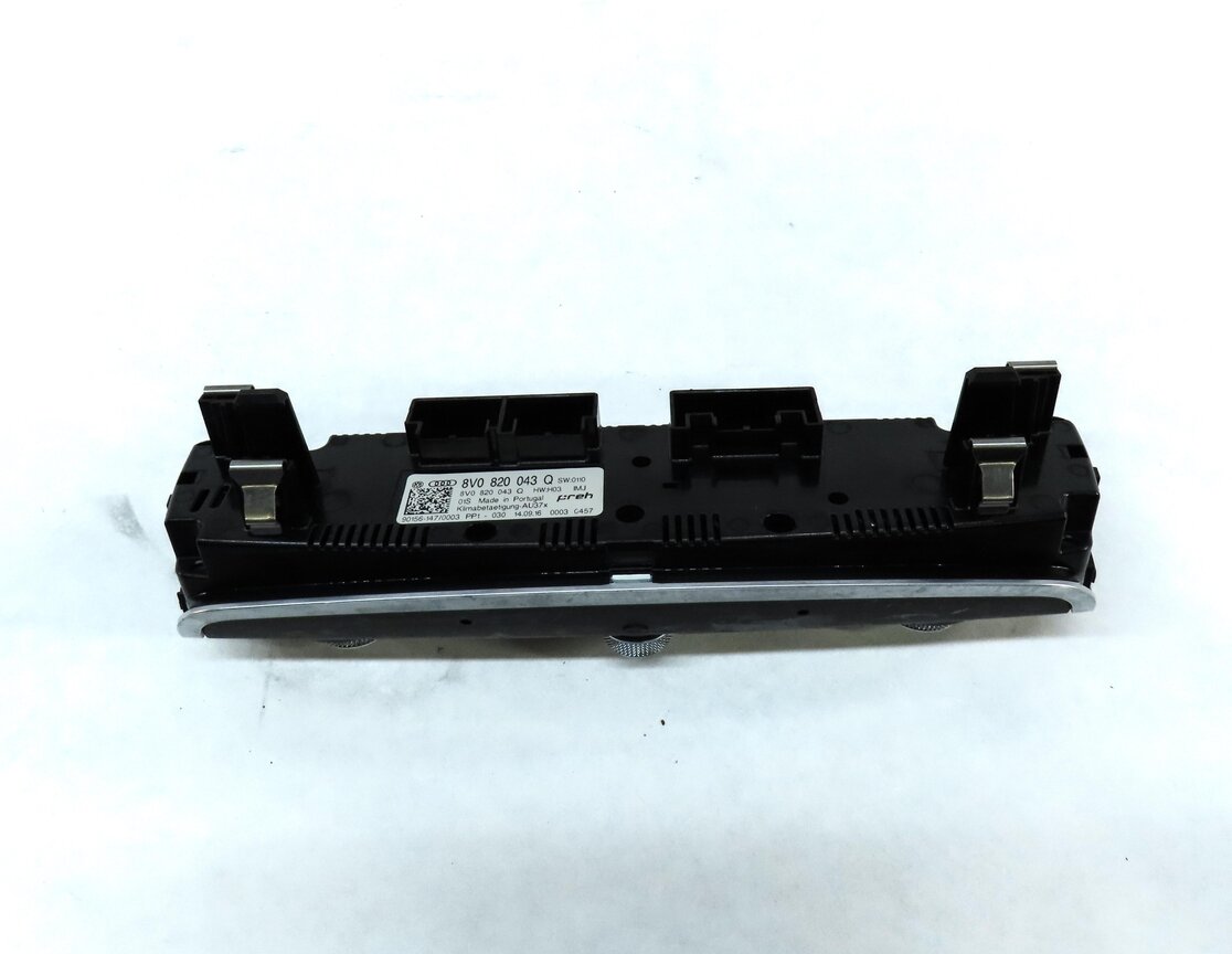 Thumbnail 5: 2017-2019 AUDI A3 S3 RS3 (8V) FRONT FRONT HVAC A/C HEATER CLIMATE CONTROL PANEL
