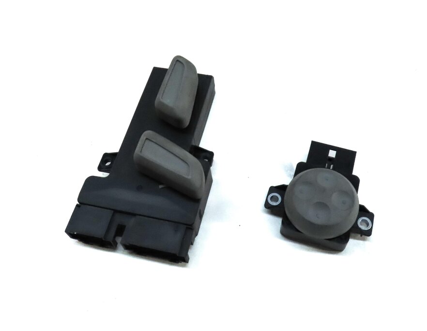 2017 AUDI A3 (8V) FRONT LEFT DRIVER SEAT ADJUST ADJUSTMENT SWITCH SET 2 (GRAY)