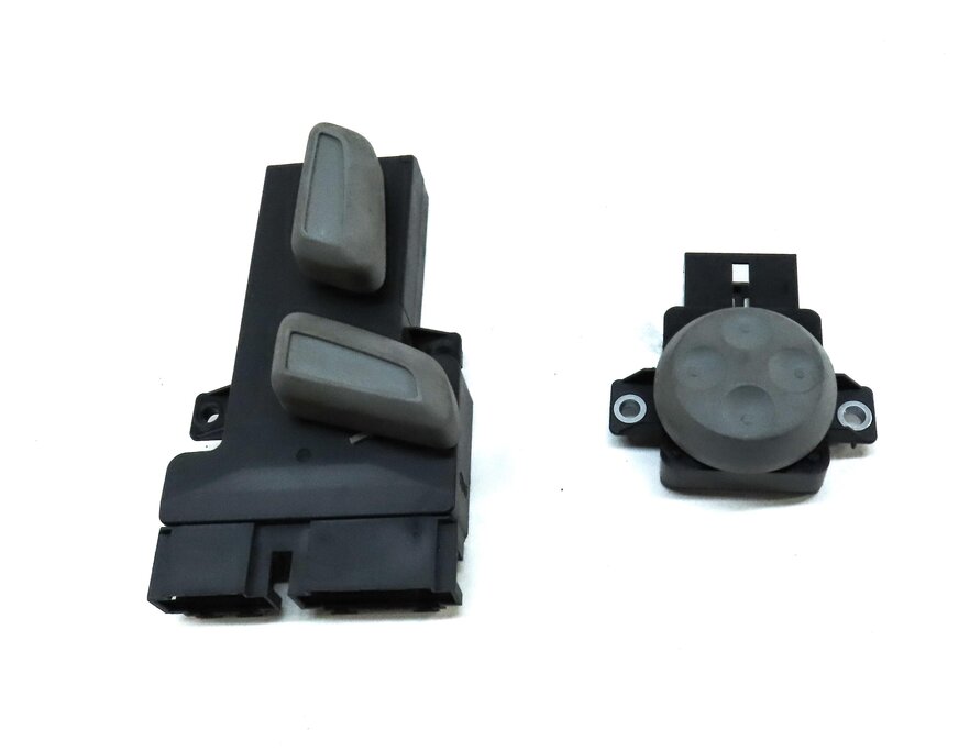 Thumbnail 2: 2017 AUDI A3 (8V) FRONT LEFT DRIVER SEAT ADJUST ADJUSTMENT SWITCH SET 2 (GRAY)