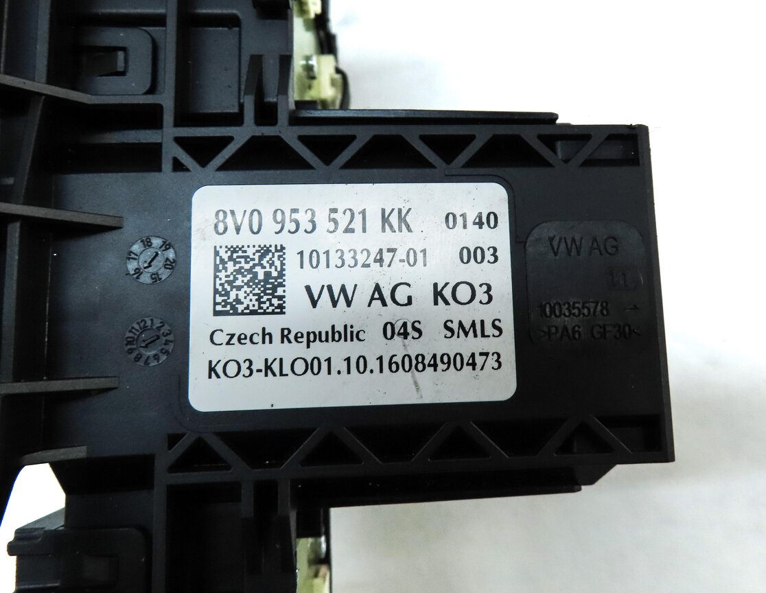 Thumbnail 5: 17-19 AUDI A3 S3 RS3 8V STEERING COLUMN WIPER BLINDER CRUISE COMBINATION SWITCH