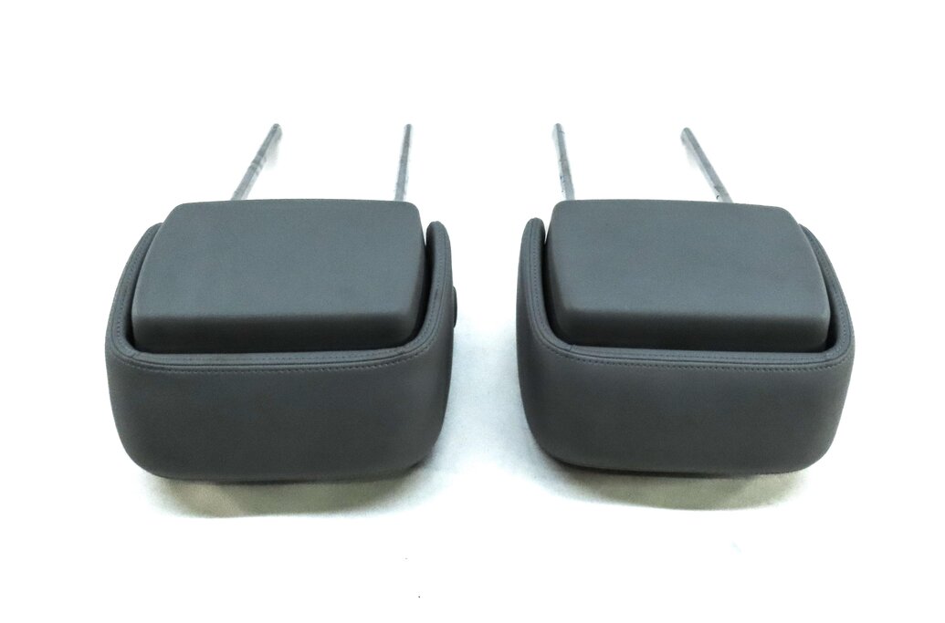 Thumbnail 4: 2017 AUDI A3 (8V) FRONT LEFT & RIGHT SEAT HEADREST SET 2 (ROCK GRAY)