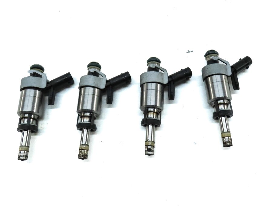 Thumbnail 4: 15-20 AUDI A3 A4 A5 A6 Q7 S3 TT (B8 8K 8T 8V 8WS) 2.0L TURBO FUEL INJECTOR SET 4
