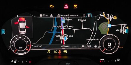 Thumbnail 2: 2017 AUDI A3 (8V) 2.0L TURBO CNTC SPEEDOMETER BODY ENGINE MODULE & LOCK KEY SET