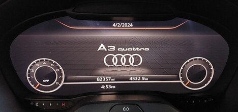Thumbnail 3: 2017 AUDI A3 (8V) 2.0L TURBO CNTC SPEEDOMETER BODY ENGINE MODULE & LOCK KEY SET