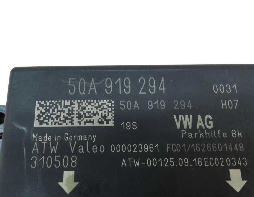 Thumbnail 3: 2017-2019 AUDI A3 S3 RS3 (8V 8Y) VW ATLAS TIGUAN PDC PARK DISTANCE SENSOR MODULE
