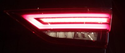 Thumbnail 2: 17-19 AUDI A3 S3 RS3 (8V) REAR RIGHT INNER LID DYNAMIC LED TAILLIGHT TAIL LIGHT