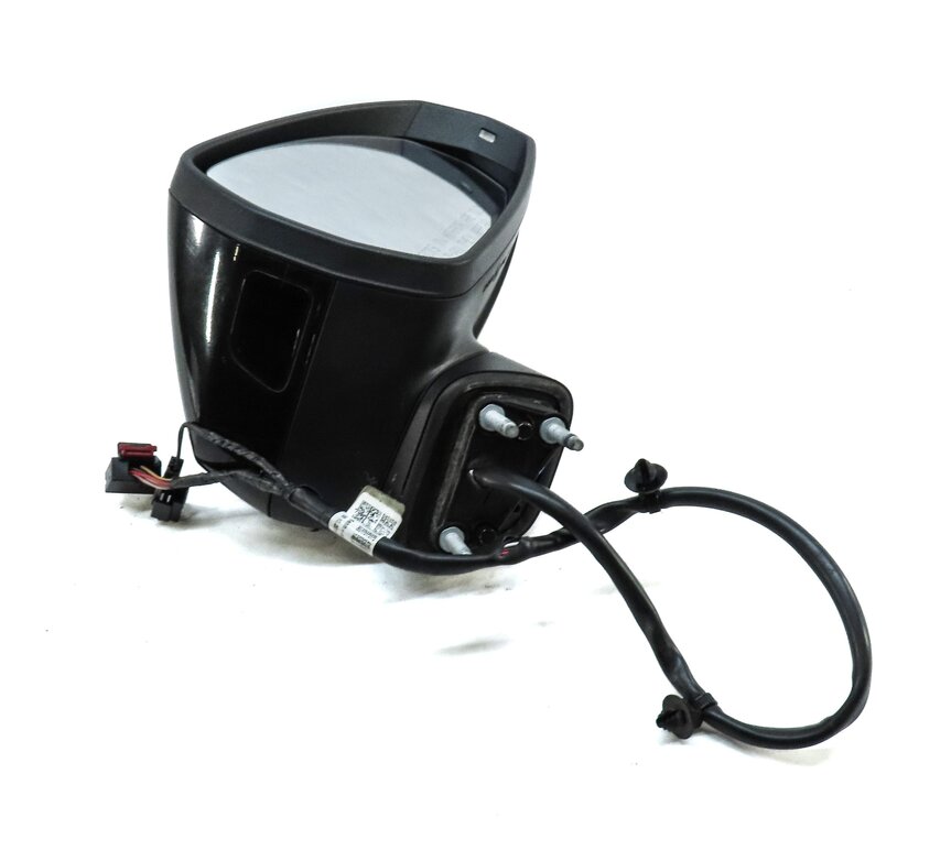 Thumbnail 3: 15-18 AUDI A3 (8V) SEDAN - RIGHT HEATED BLIND SPOT DOOR MIRROR (MYTH BLACK)