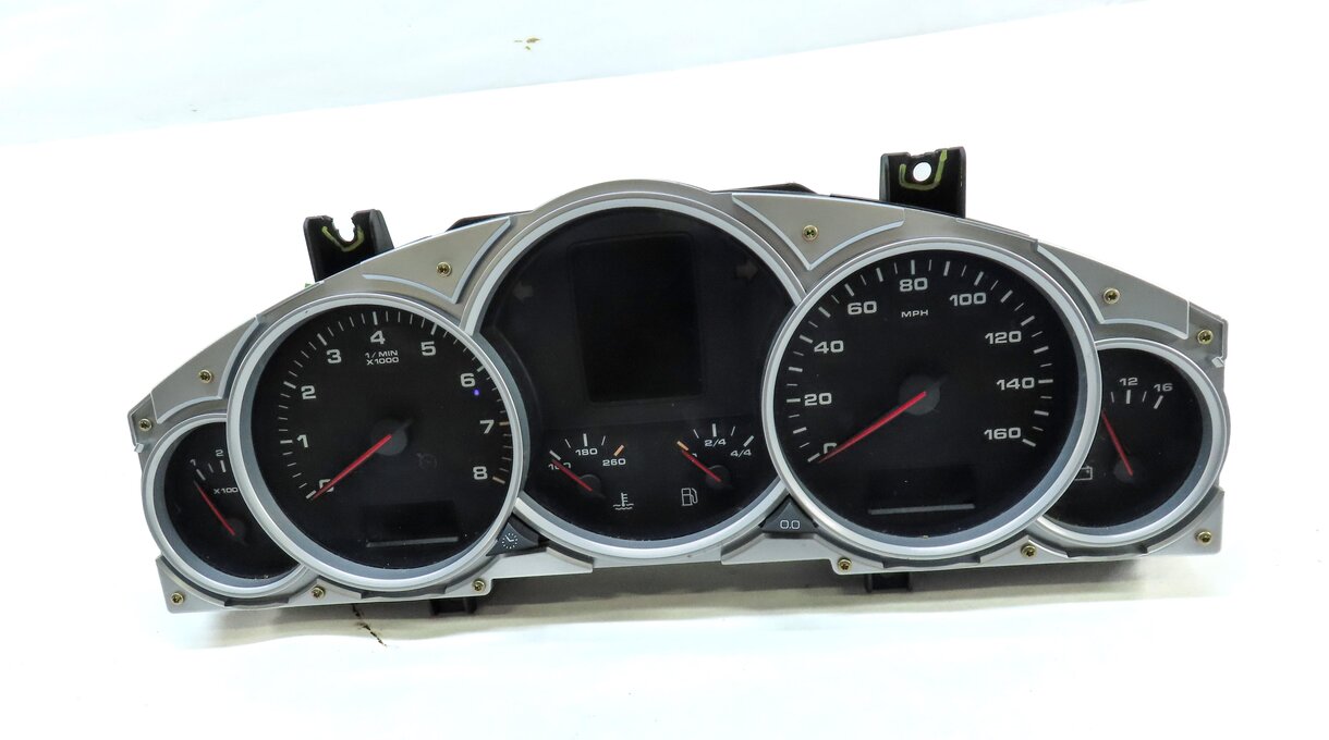 Thumbnail 3: 2005-2006 PORSCHE CAYENNE (955) 4.5L *NON TURBO* SPEEDOMETER CLUSTER (MPH 219k)