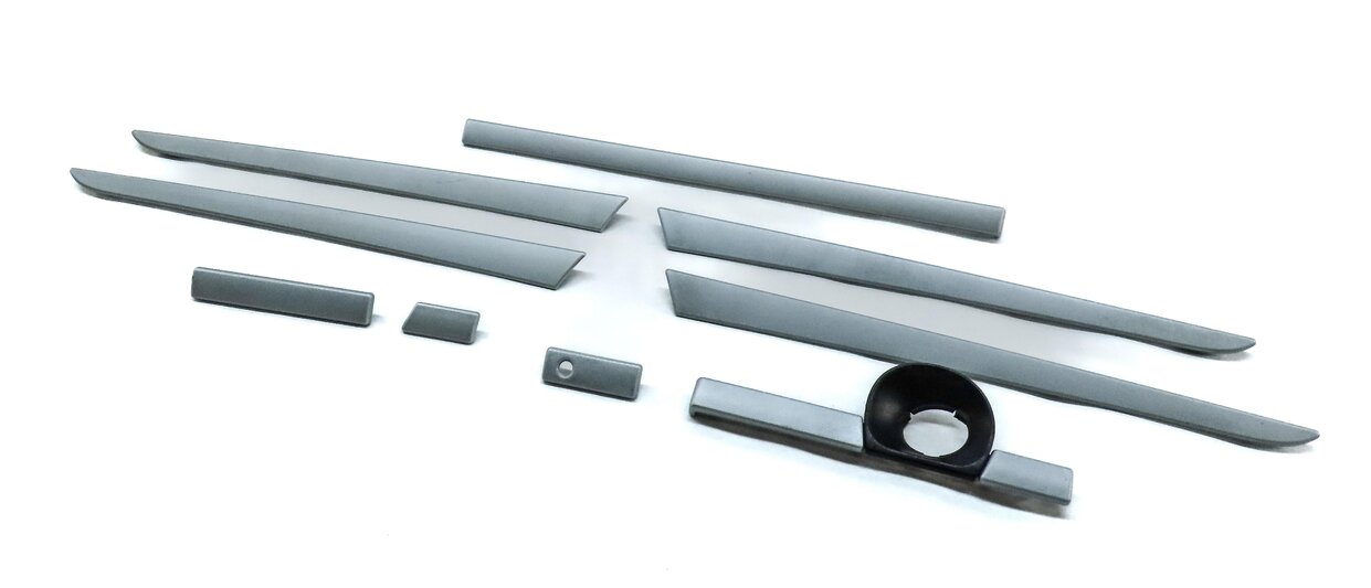 2006 PORSCHE CAYENNE (955) FRONT REAR LEFT RIGHT ALUMINUM TRIM SET 9