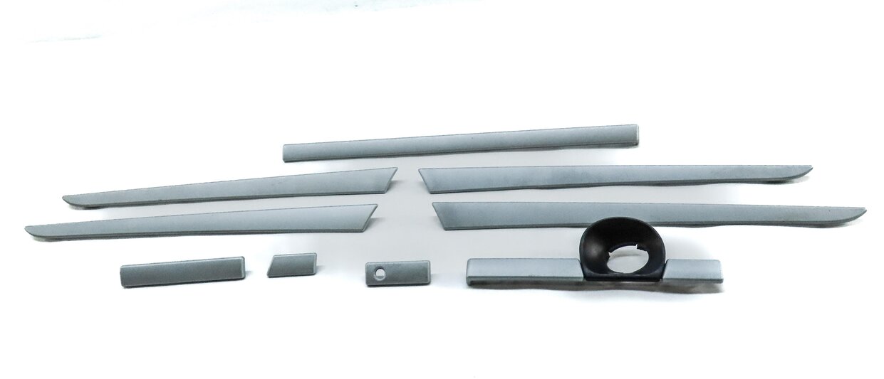 Thumbnail 2: 2006 PORSCHE CAYENNE (955) FRONT REAR LEFT RIGHT ALUMINUM TRIM SET 9
