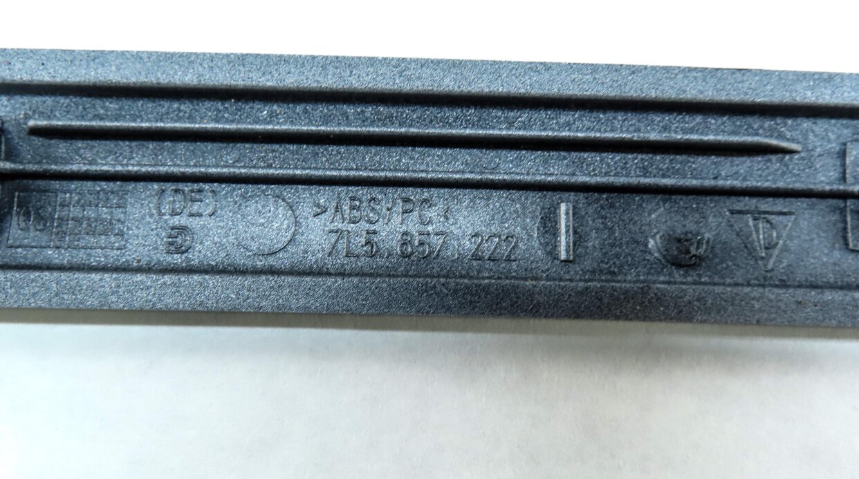 Thumbnail 23: 2006 PORSCHE CAYENNE (955) FRONT REAR LEFT RIGHT ALUMINUM TRIM SET 9