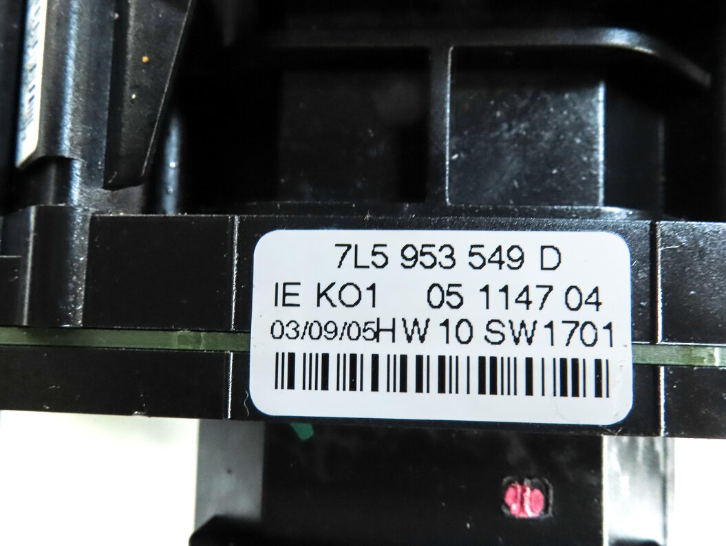 Thumbnail 6: 2006-2010 PORSCHE CAYENNE (955 957) BLINKER WIPER CRUISE COMBINATION SWITCH