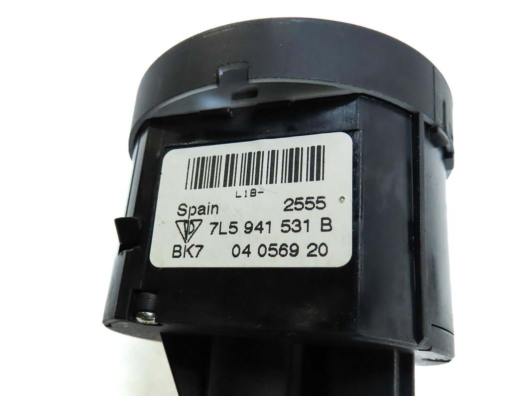 Thumbnail 5: 2003-2010 PORSCHE CAYENNE (955 957) DASH HEADLIGHT HEAD LIGHT LAMP SWITCH BLACK