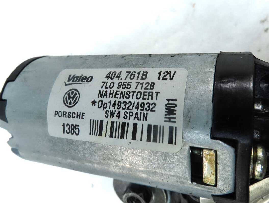 Thumbnail 5: 2003-2010 PORSCHE CAYENNE (955 957) TRUNK HATCH GATE REAR WIPER MOTOR