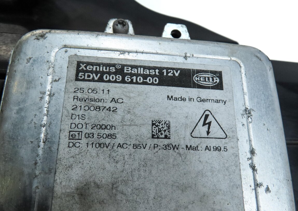 Thumbnail 6: 2008-2014 BMW X6 X6M (E71) RIGHT PASSENGER XENON HID ADAPTIVE HEADLIGHT LAMP